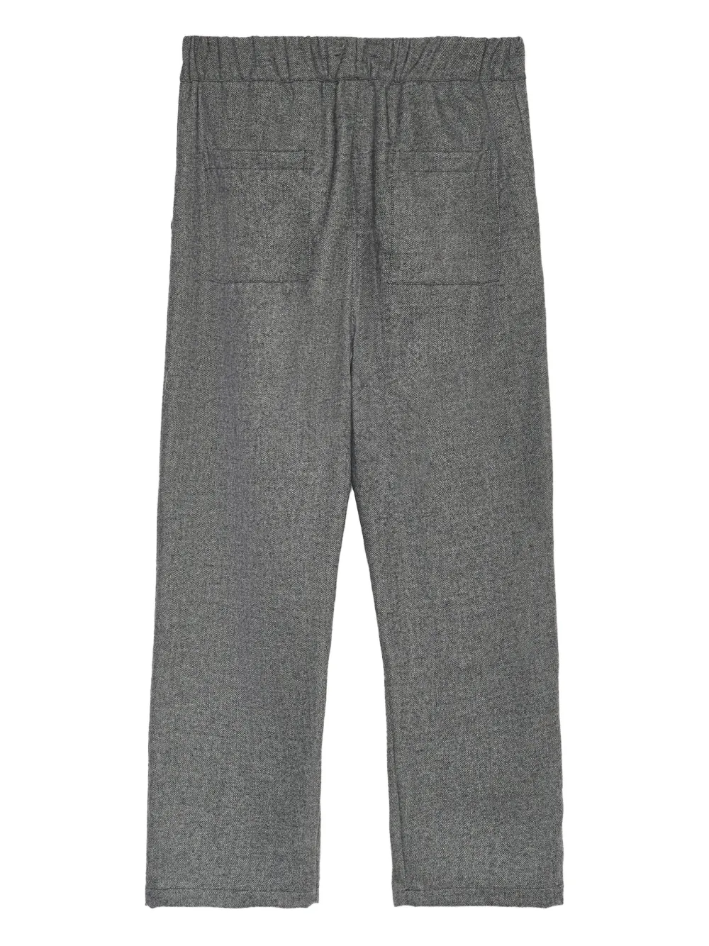 A Paper Kid elasticated trousers - Grijs
