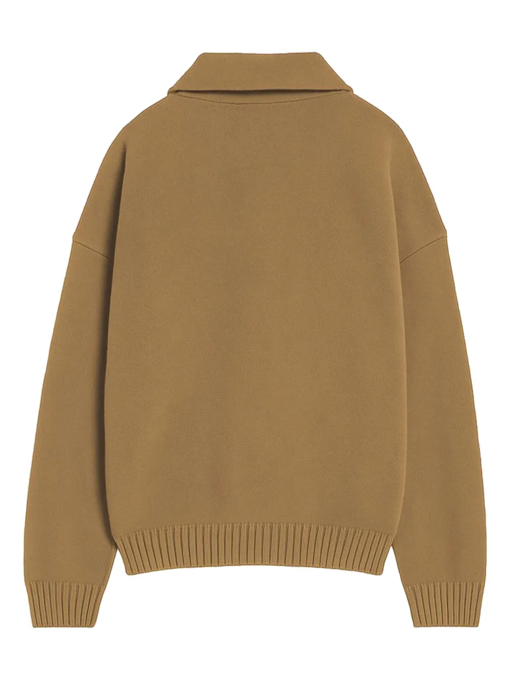 A Paper Kid buttoned collared polo shirt - Bruin