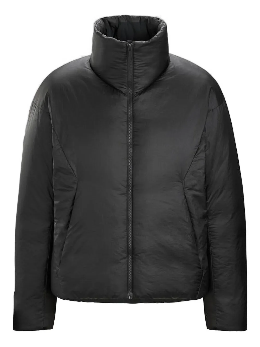 Arc'teryx Funnel-neck Zip Jacket In Black
