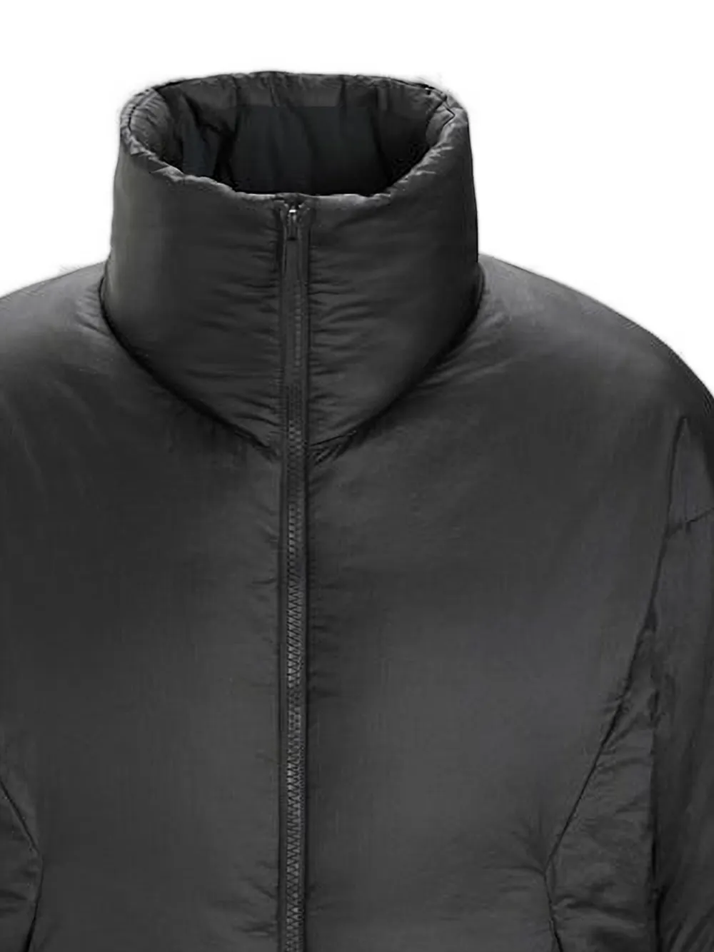 Arc'teryx Funnel-neck Zip Jacket In Black