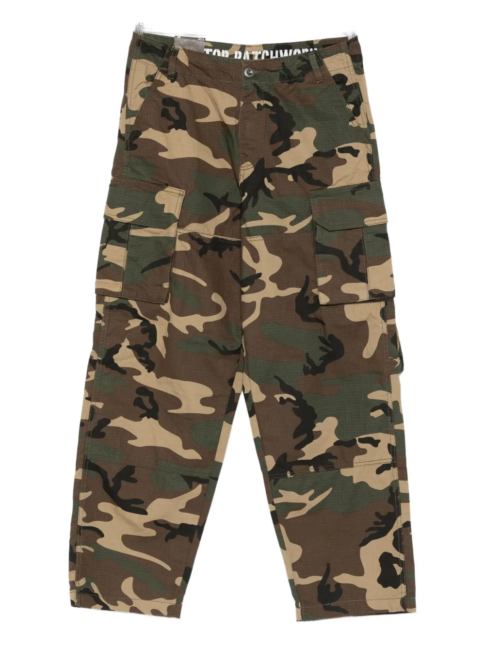 Alpha Industries camouflage-print trousers | Green | Image 1