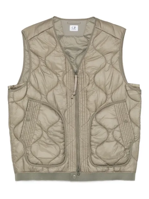 C.P. Company quilted zip vest