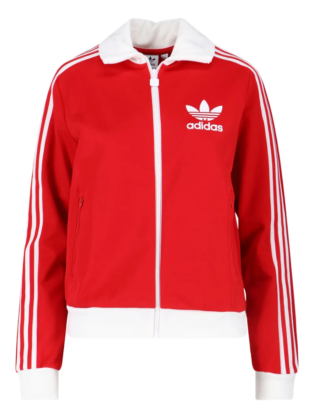 Adidas Originals Originals Classic Track Jacket In Red