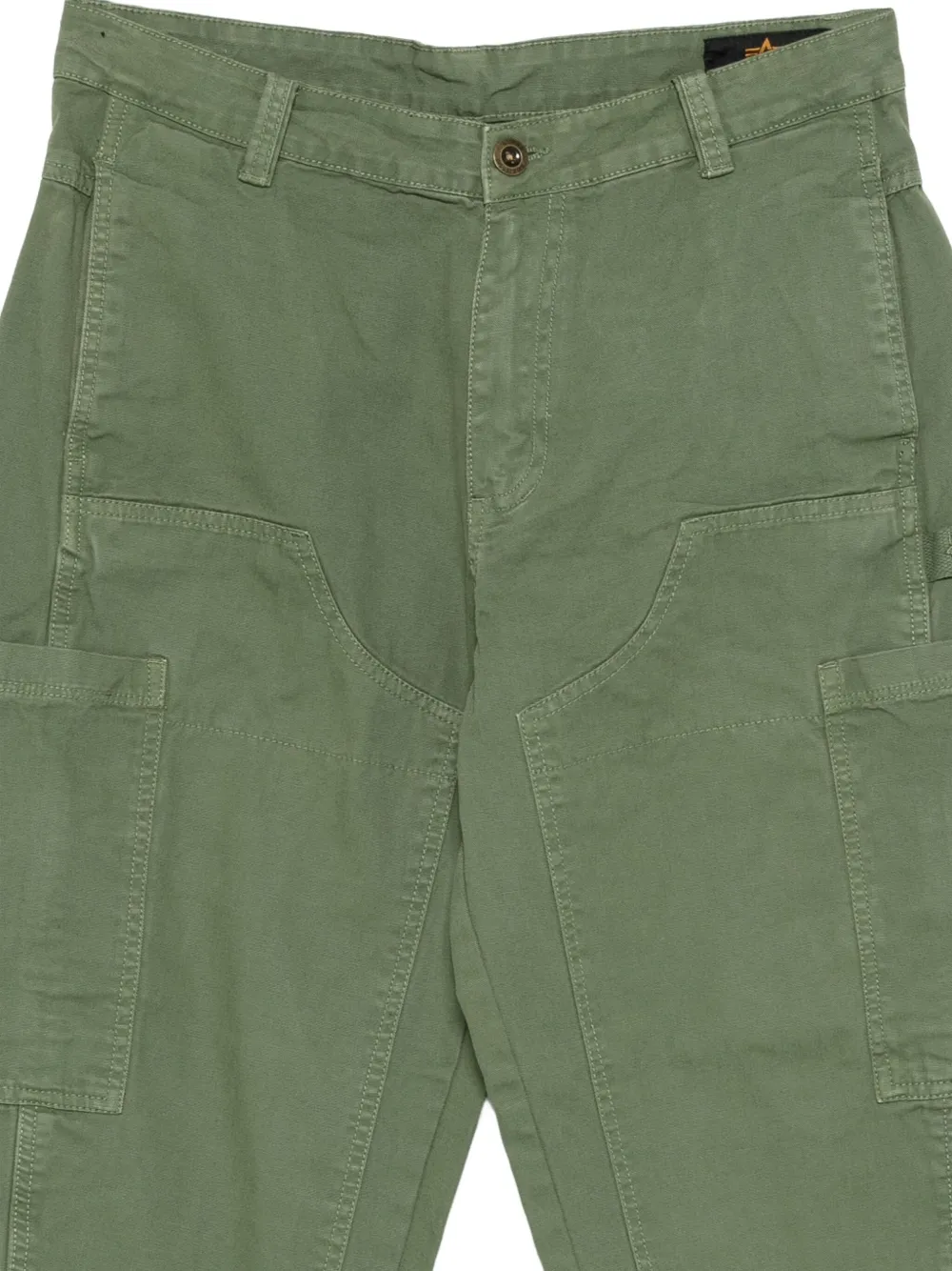 Alpha Industries Broek met vlakken Groen