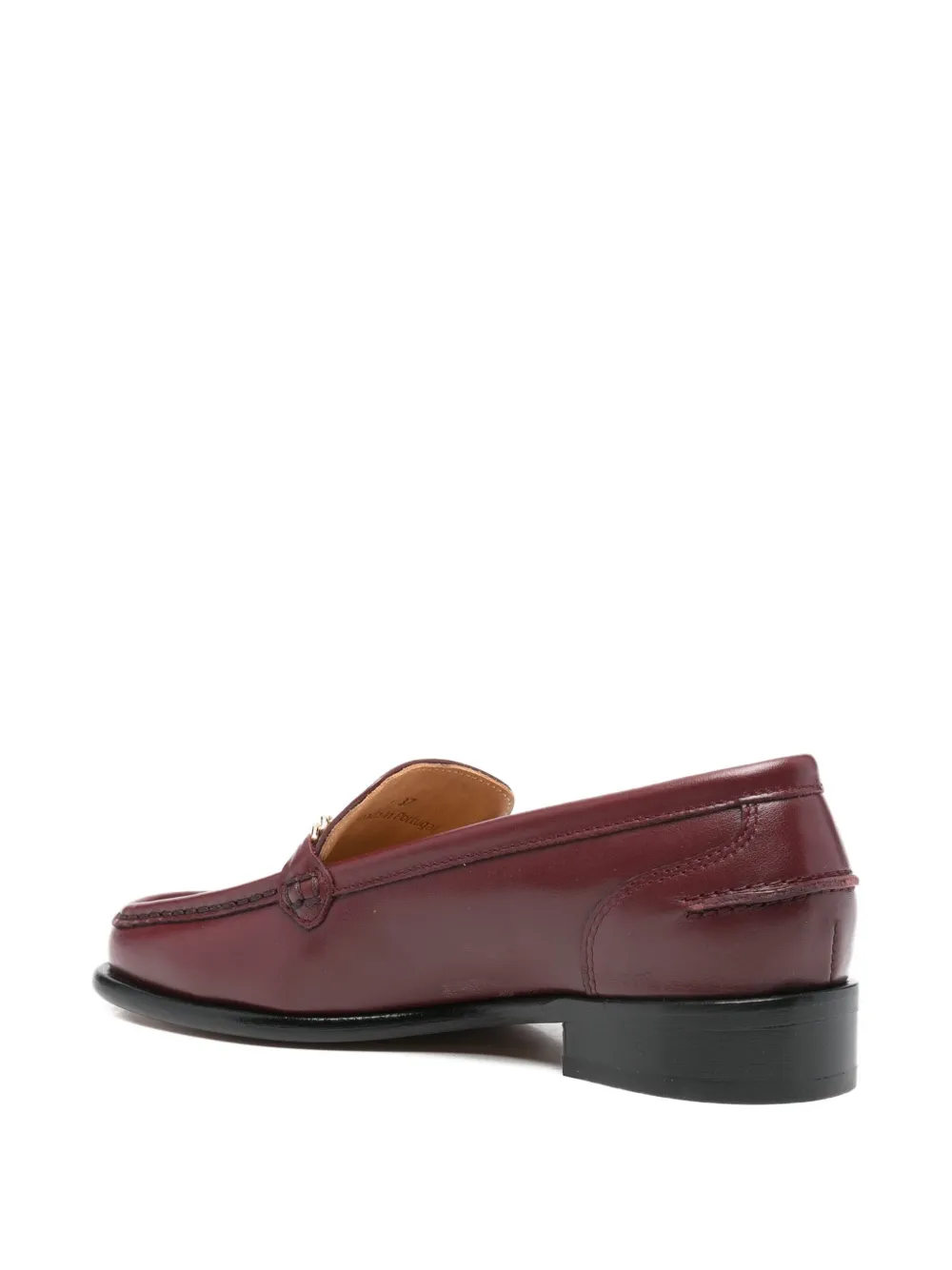 Maison Kitsuné Profile Fox loafers Rood