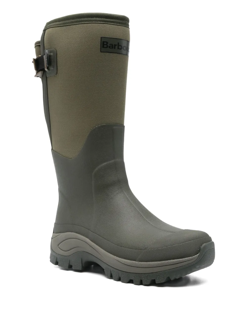 Barbour 50 mm laarzen met vlakken Groen