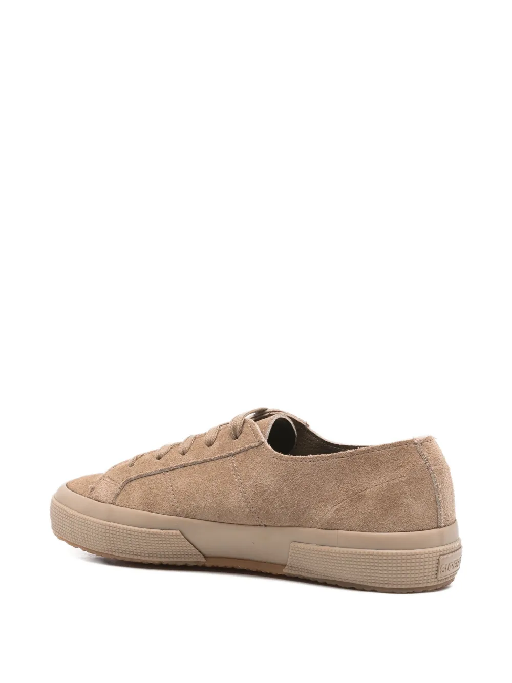 Superga Suede Lace-up Sneakers In Neutral