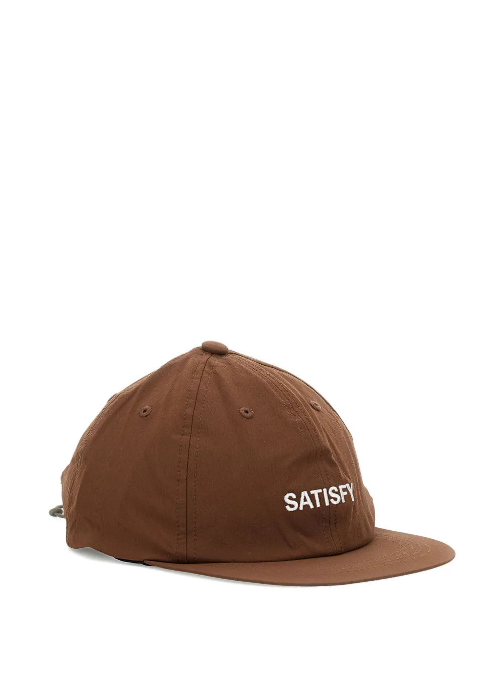 Satisfy logo-lettering baseball cap | Brown | Image 1