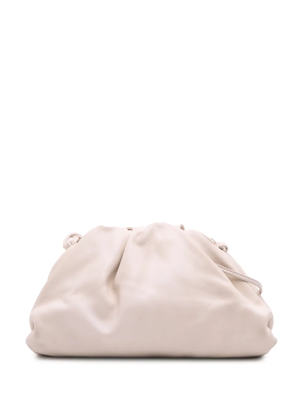 Bottega Veneta Pre-Owned 2012-2025 Lambskin The Mini Pouch crossbody bag - Bianco