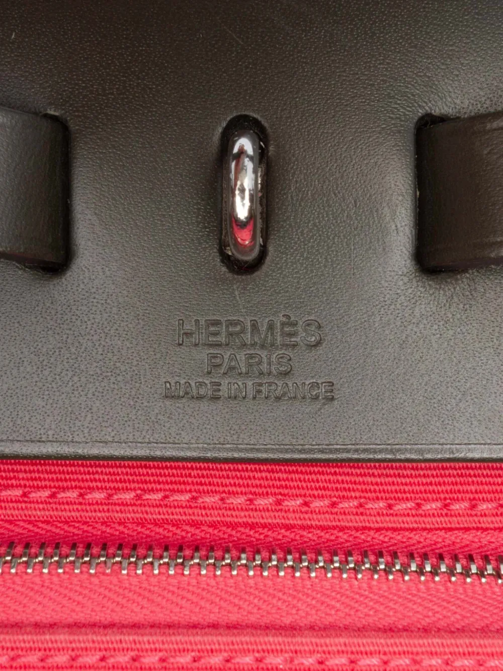 Pre-owned Hermes 2017 Toile Herbag Zip 31 Satchel In Pink