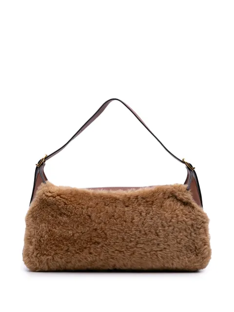 Celine Pre-Owned bolsa de hombro Romy de piel y lana 2021