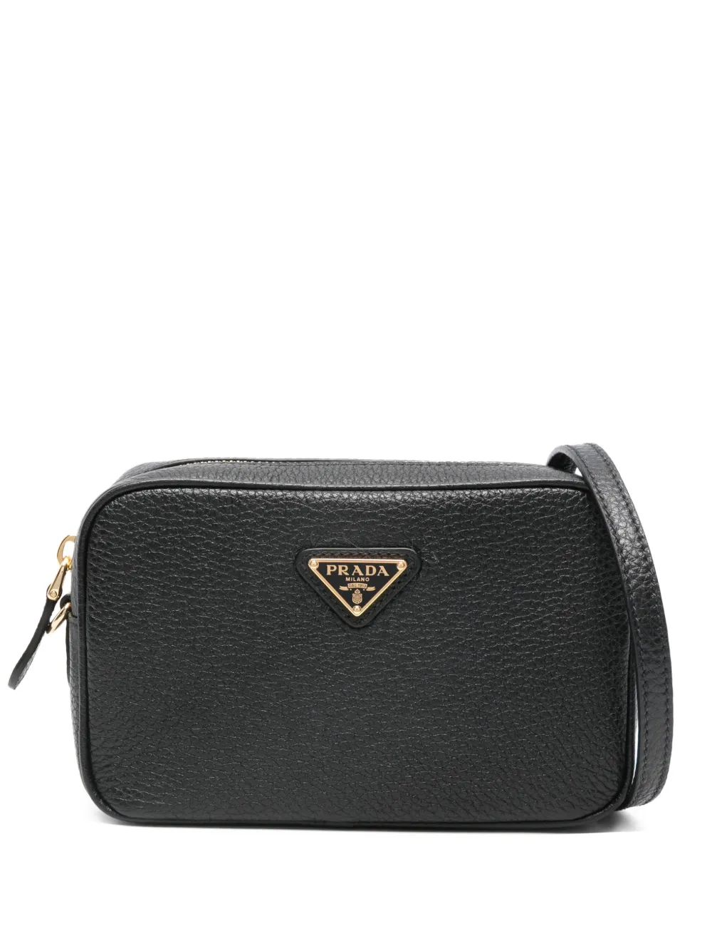 Prada triangle-logo cross body bag | Black | Image 1