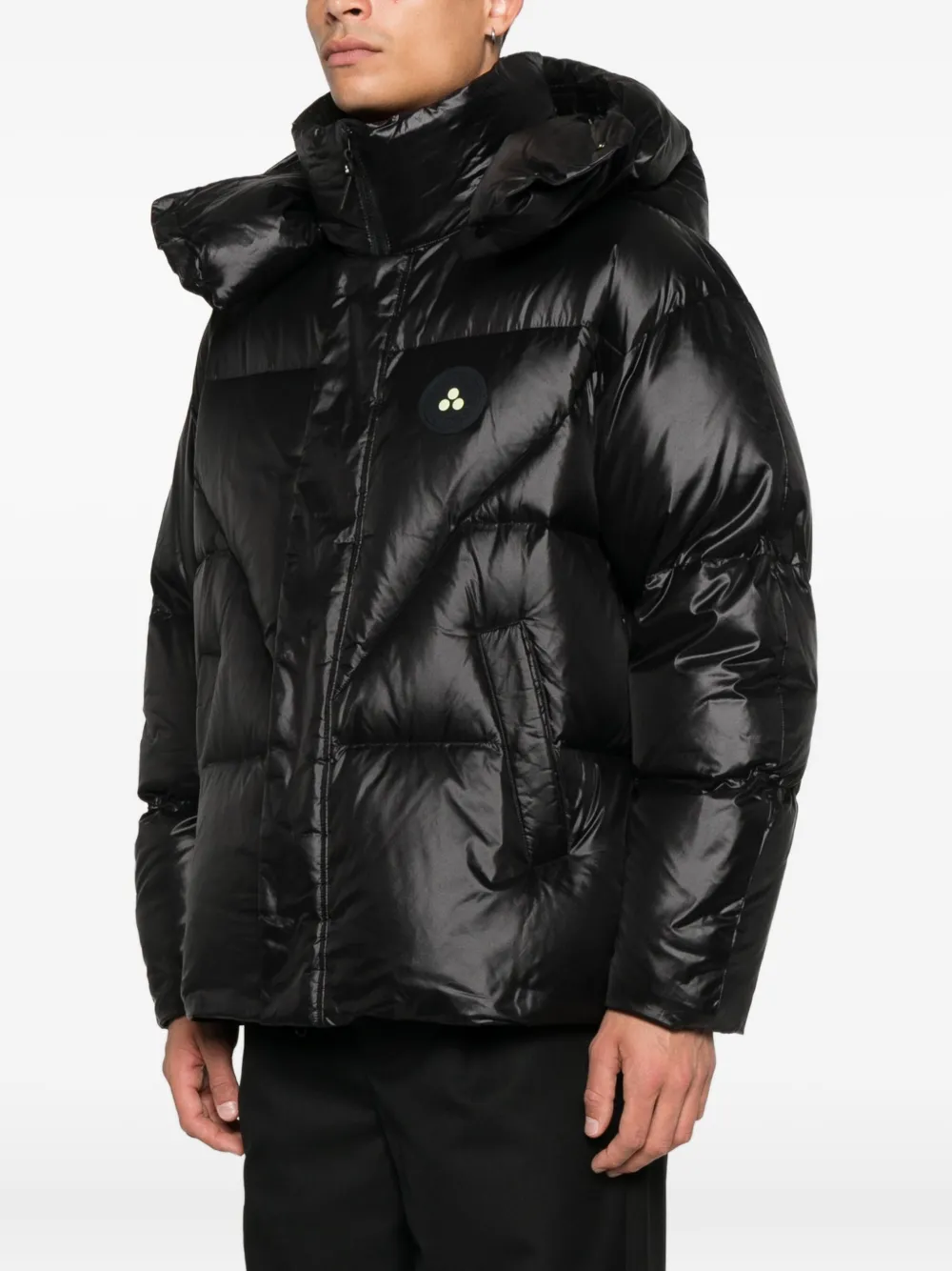 Peuterey Jack met capuchon Zwart