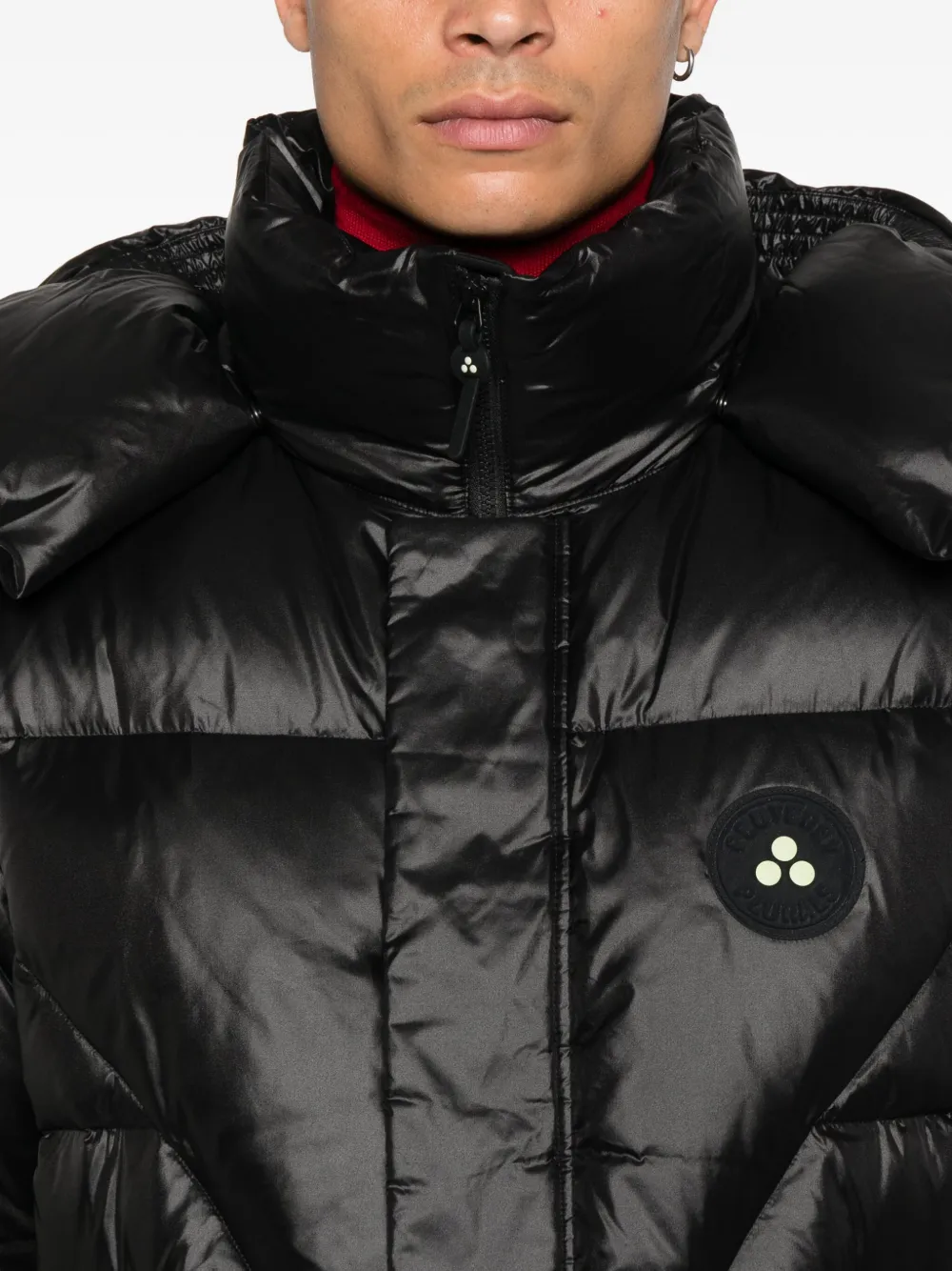 Peuterey Jack met capuchon Zwart