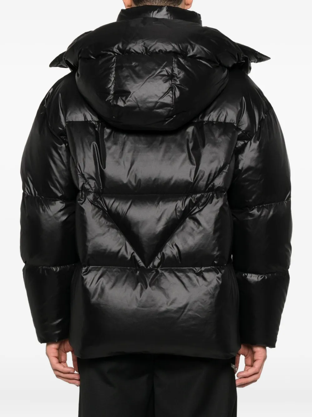 Peuterey Jack met capuchon Zwart