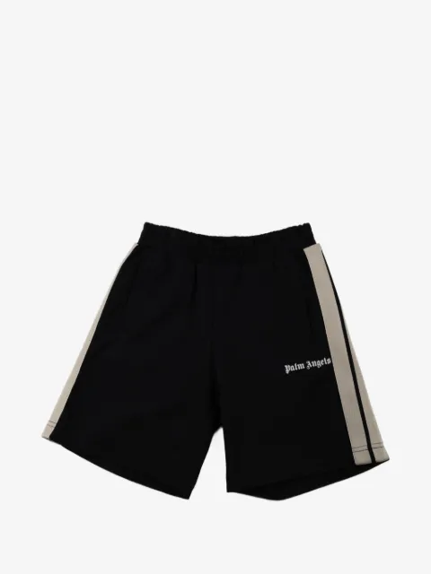 Palm Angels Kids side-stripe shorts