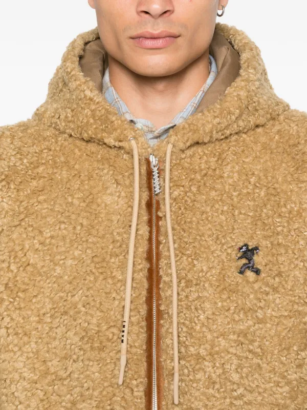 Marni Hooded zip-up Jacket | Neutrals | FARFETCH RO
