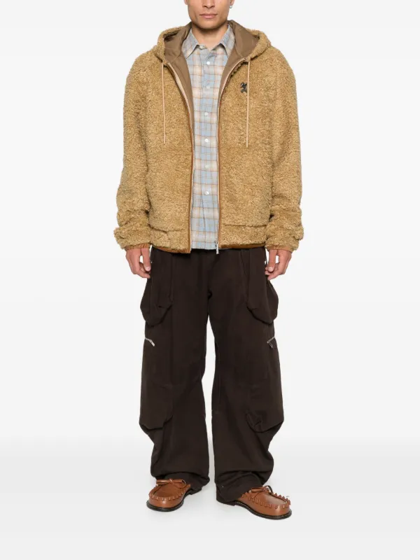 Marni Hooded zip-up Jacket | Neutrals | FARFETCH RO