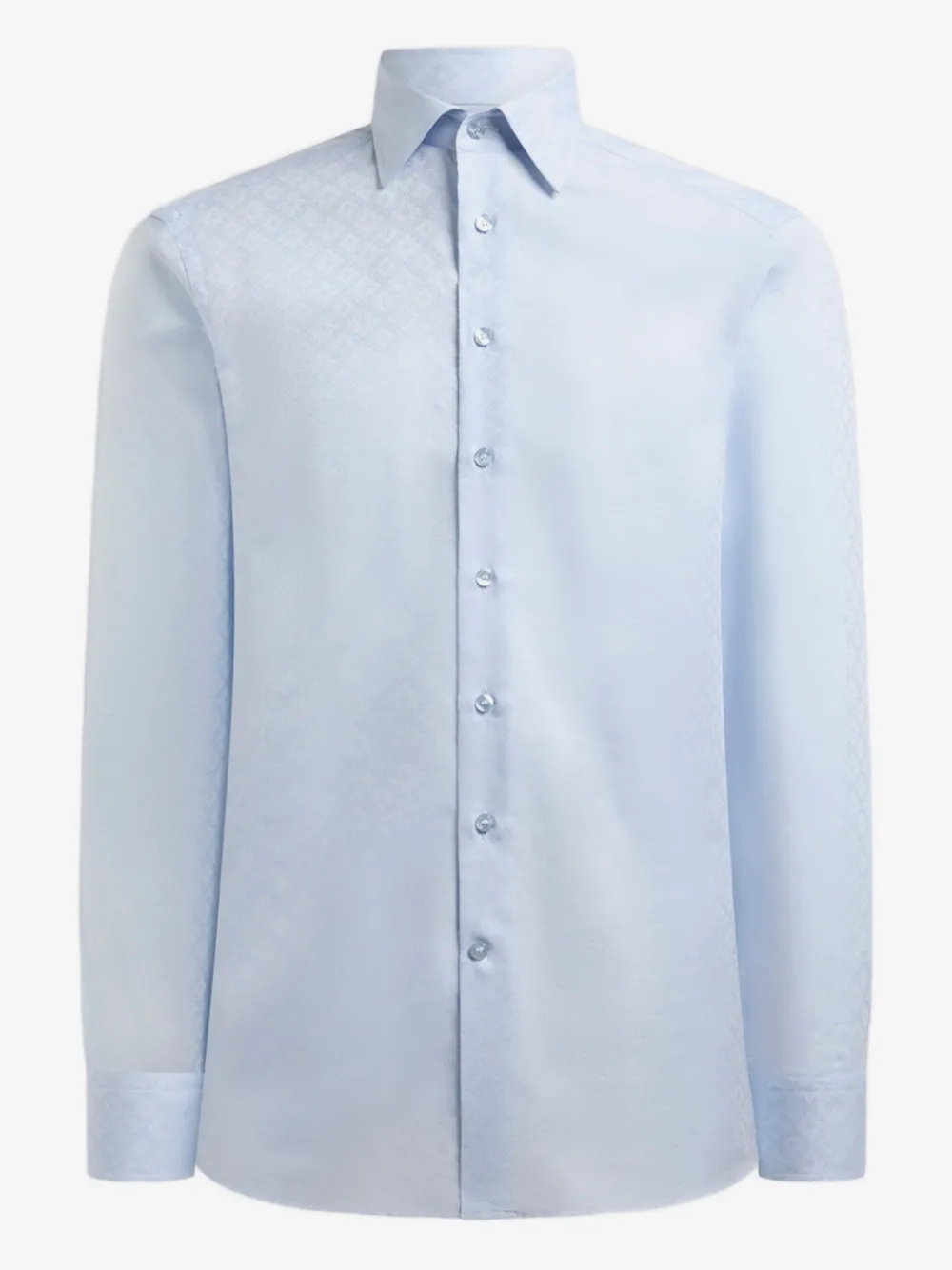 ETRO jacquard cotton shirt | Blue | Image 1