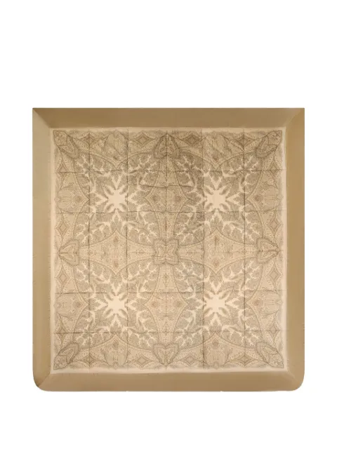 ETRO HOME リーフモチーフ キルト 270cm x 270cm