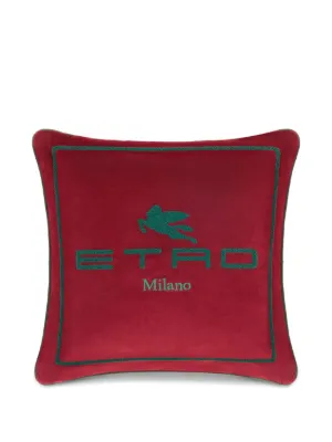 ETRO HOME メダリオン クッション 45cm x 45cm | ニュートラル