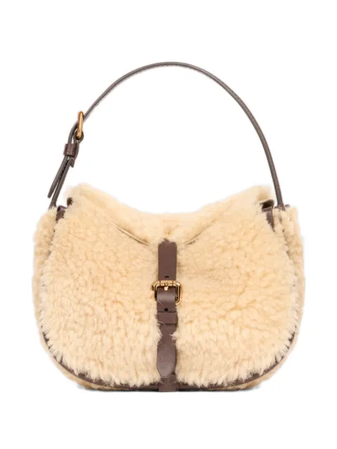 ETRO Umhängetasche mit Shearling-Detail