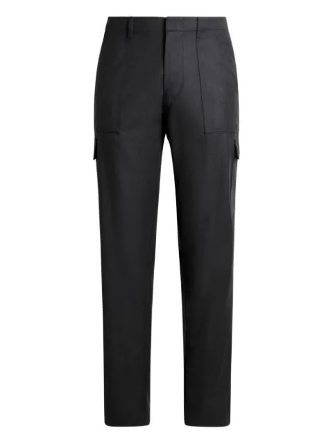 ETRO wool cargo-pocket trousers