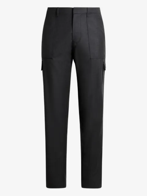 ETRO wool cargo-pocket trousers