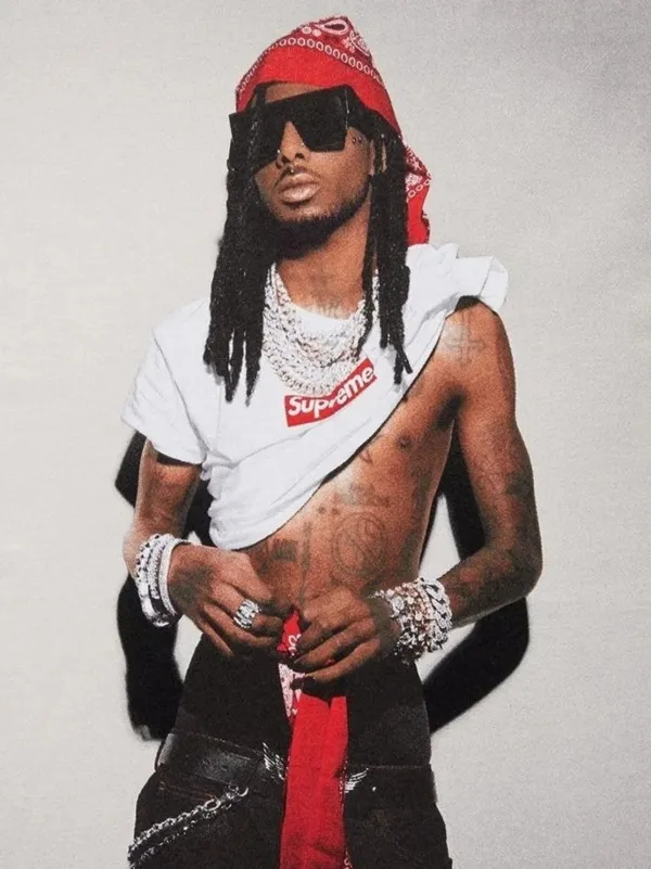 supremePlayboi Carti Tee ホワイト Lサイズ Supreme Playboi Carti Tee White T-Shirt FW25 Size XL NEW W