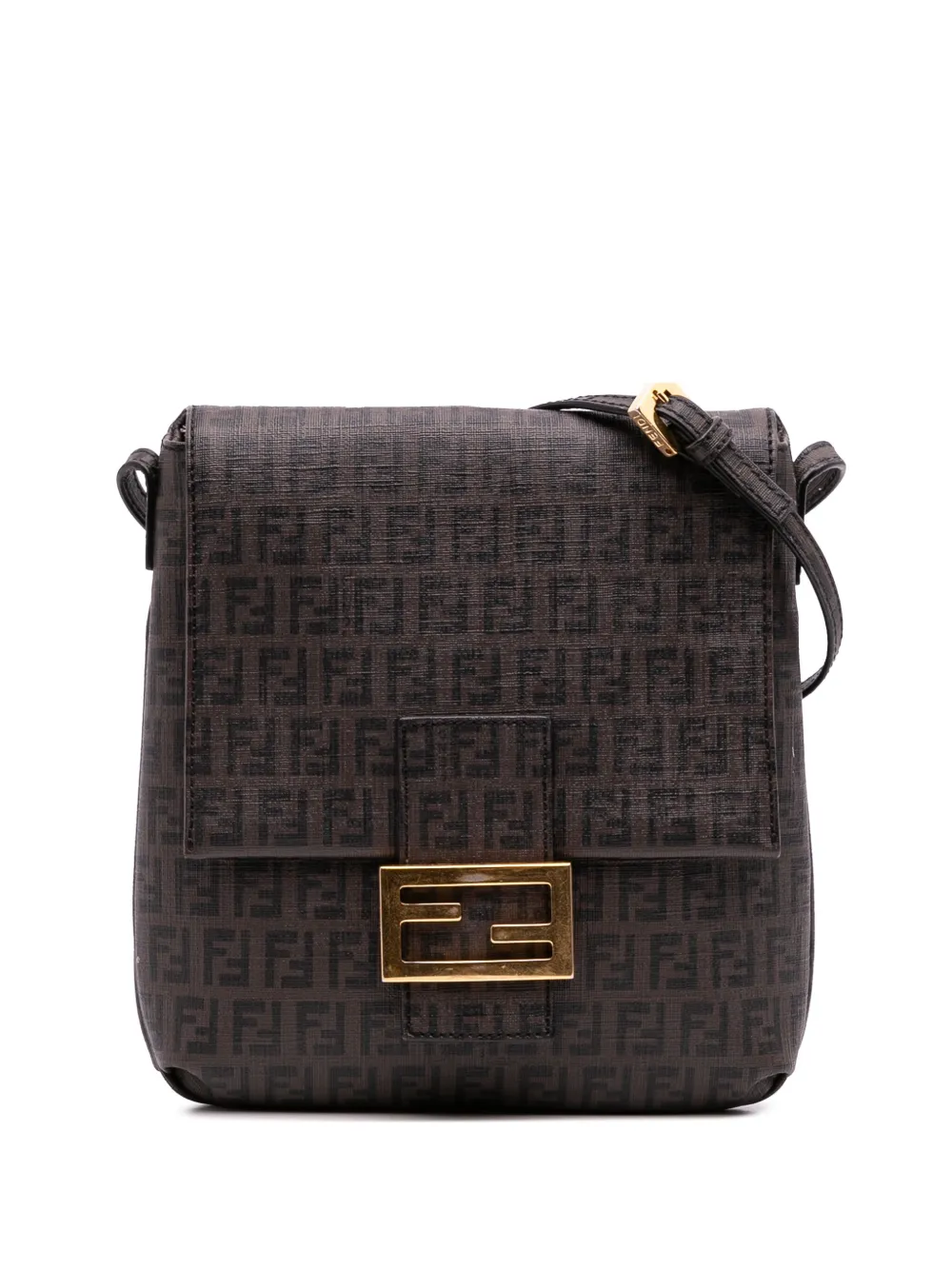 Fendi Pre-Owned 2010-2025 Zucchino Spalmati crossbody bag | Brown | Image 1