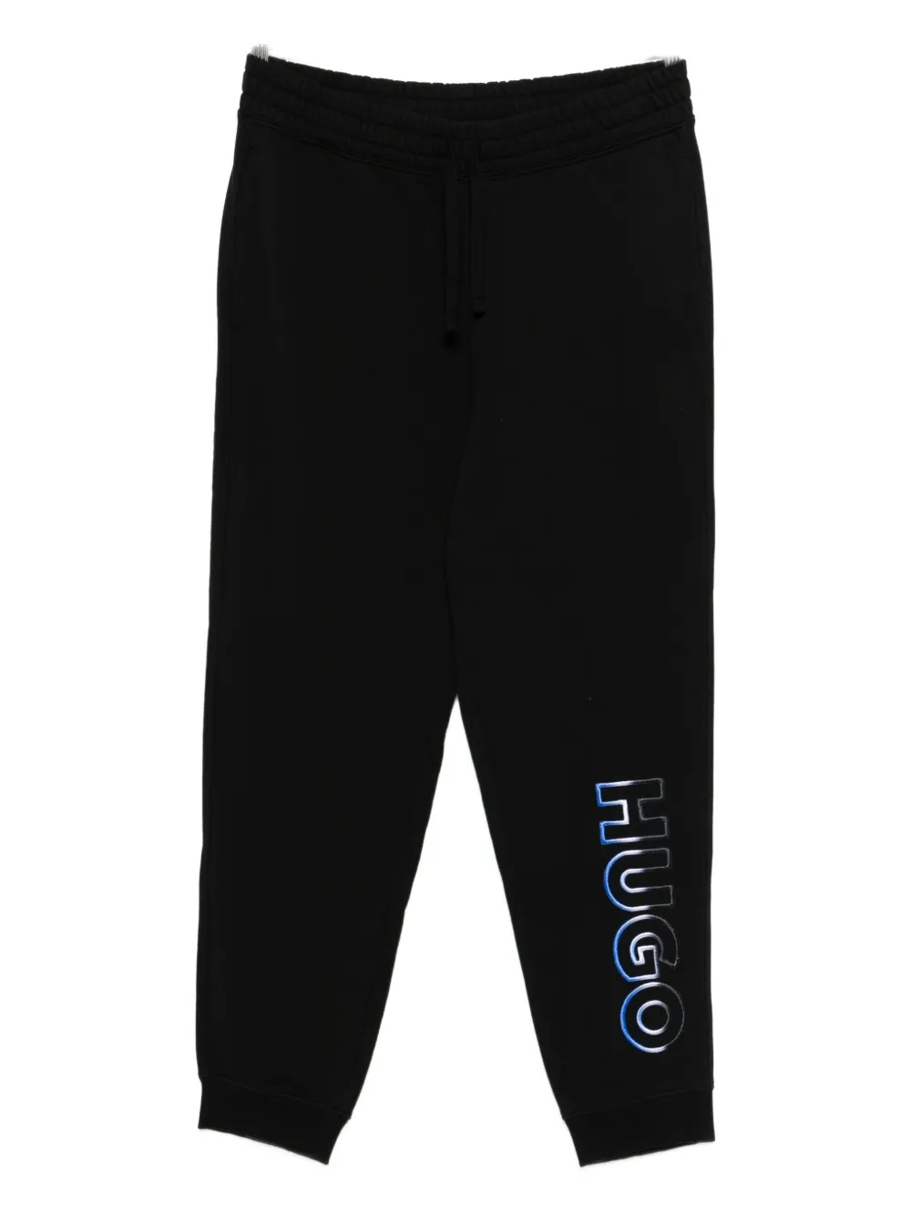 HUGO embroidered-logo track pants | Black | Image 1