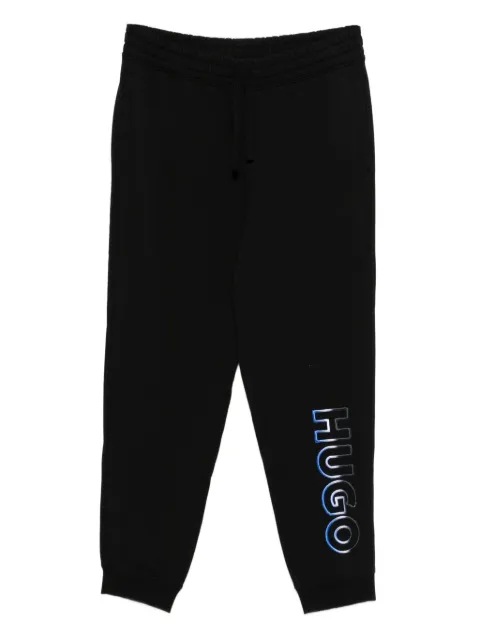 HUGO pantalon de jogging à logo brodé