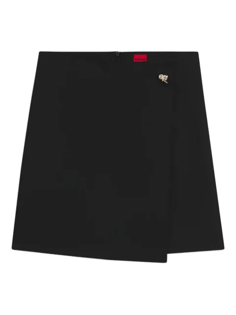 HUGO detail mini skirt
