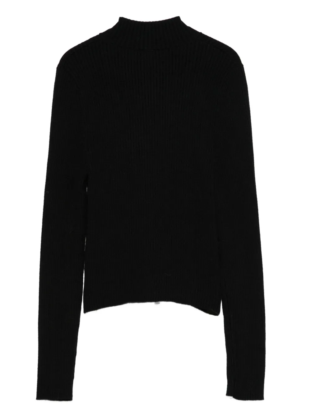 HUGO zip-up ribbed cardigan | Cardigans | Image 2