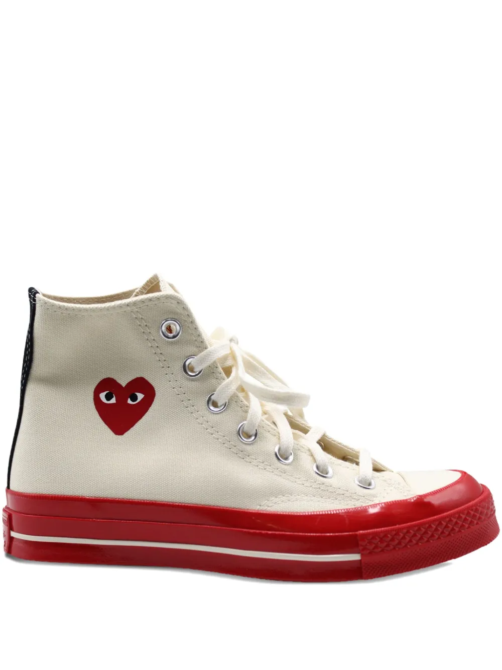 Comme Des Garçons Play X Converse Chuck 70 Sneakers In White