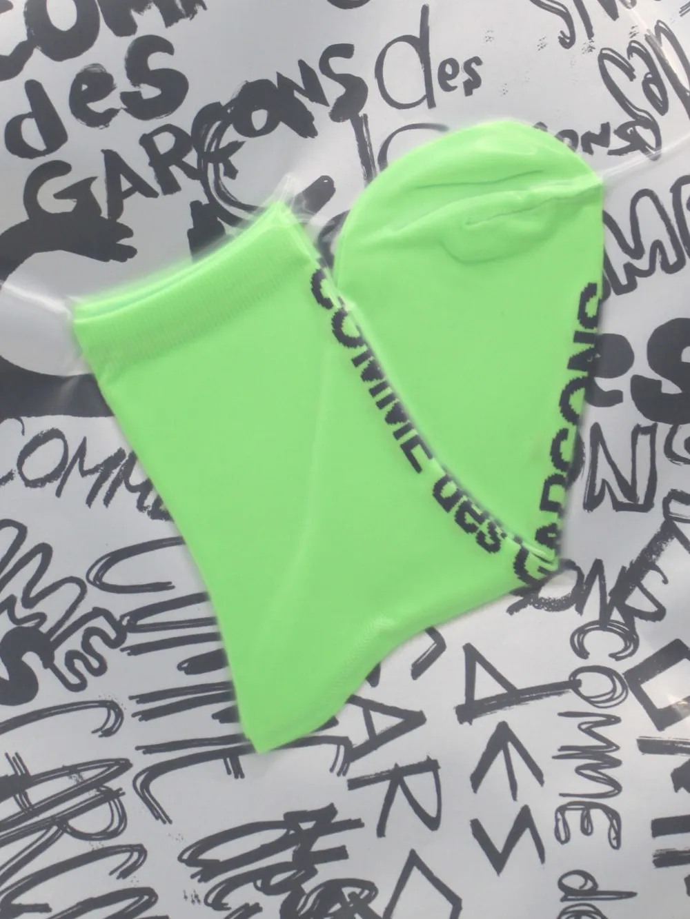 Comme Des Garçons calcetines con logo en intarsia | Image 2