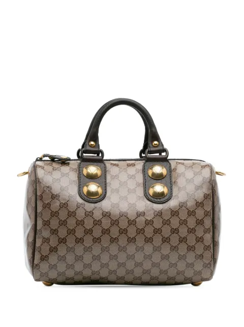 Gucci Pre-Owned 2016-2025 Babouska GG Crystal boston bag