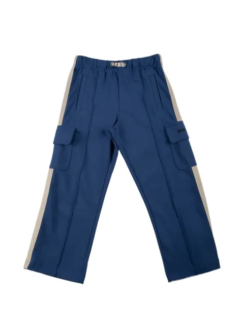 Palm Angels Kids side-stripe cargo pants