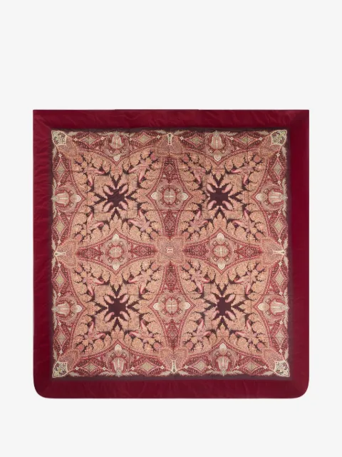 ETRO HOME leafy-motif quilt (270cm x 270cm)