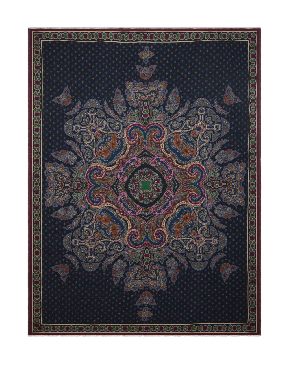 ETRO HOME placed-print wool blanket (140cm x 180cm) | Blankets & Throws | Image 2