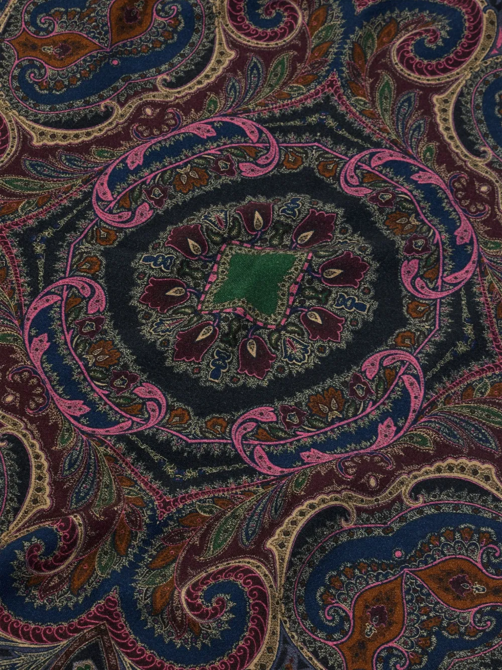 Placed-Print Wool Blanket (140cm X 180cm)