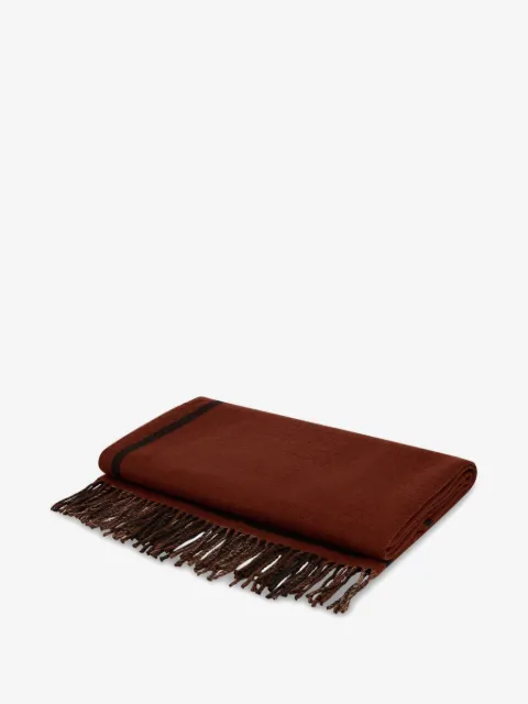ETRO HOME jacquard tartan blanket (140cm x 180cm)