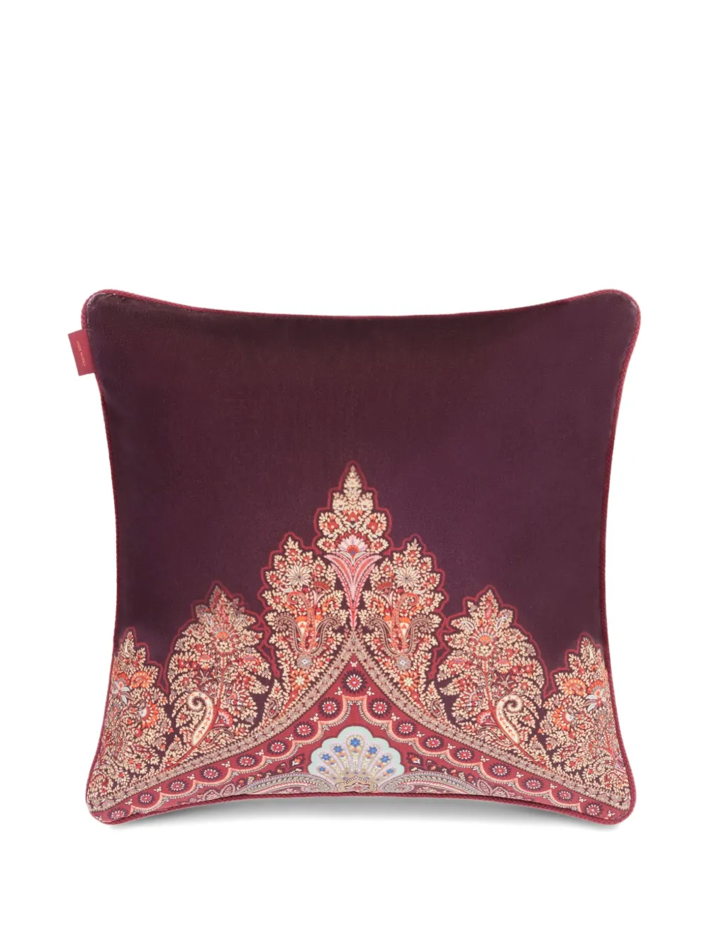Etro Home Medallion-motif Cushion (45cm X 45cm) In Purple