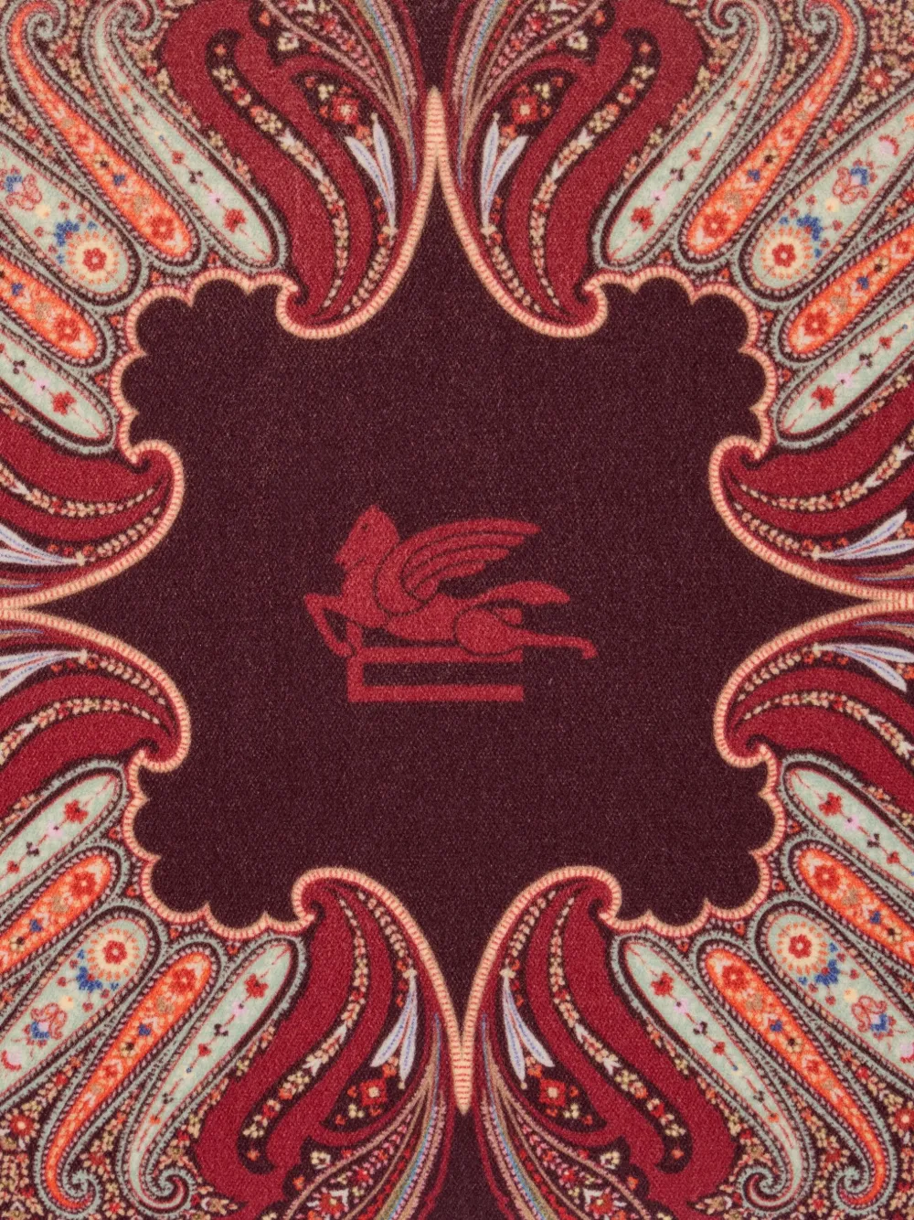 Etro Home Medallion-motif Cushion (45cm X 45cm) In Purple