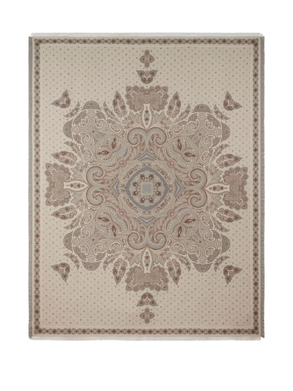ETRO HOME placed-print wool blanket (140cm x 180cm) | Blankets & Throws | Image 2