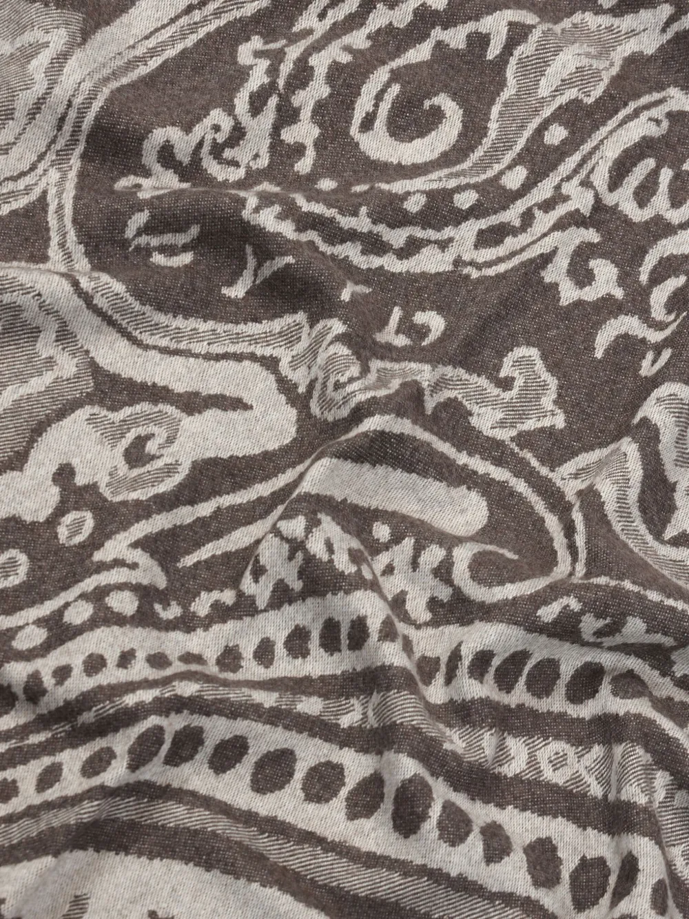  Etro Home Couverture à Motif Cachemire En Jacquard (140 Cm X 180 Cm) - Gris 