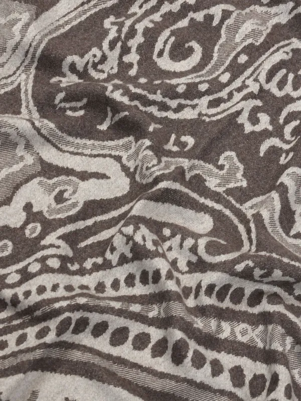 ETRO HOME ペイズリーブランケット 140cm x 180cm | グレー | FARFETCH JP