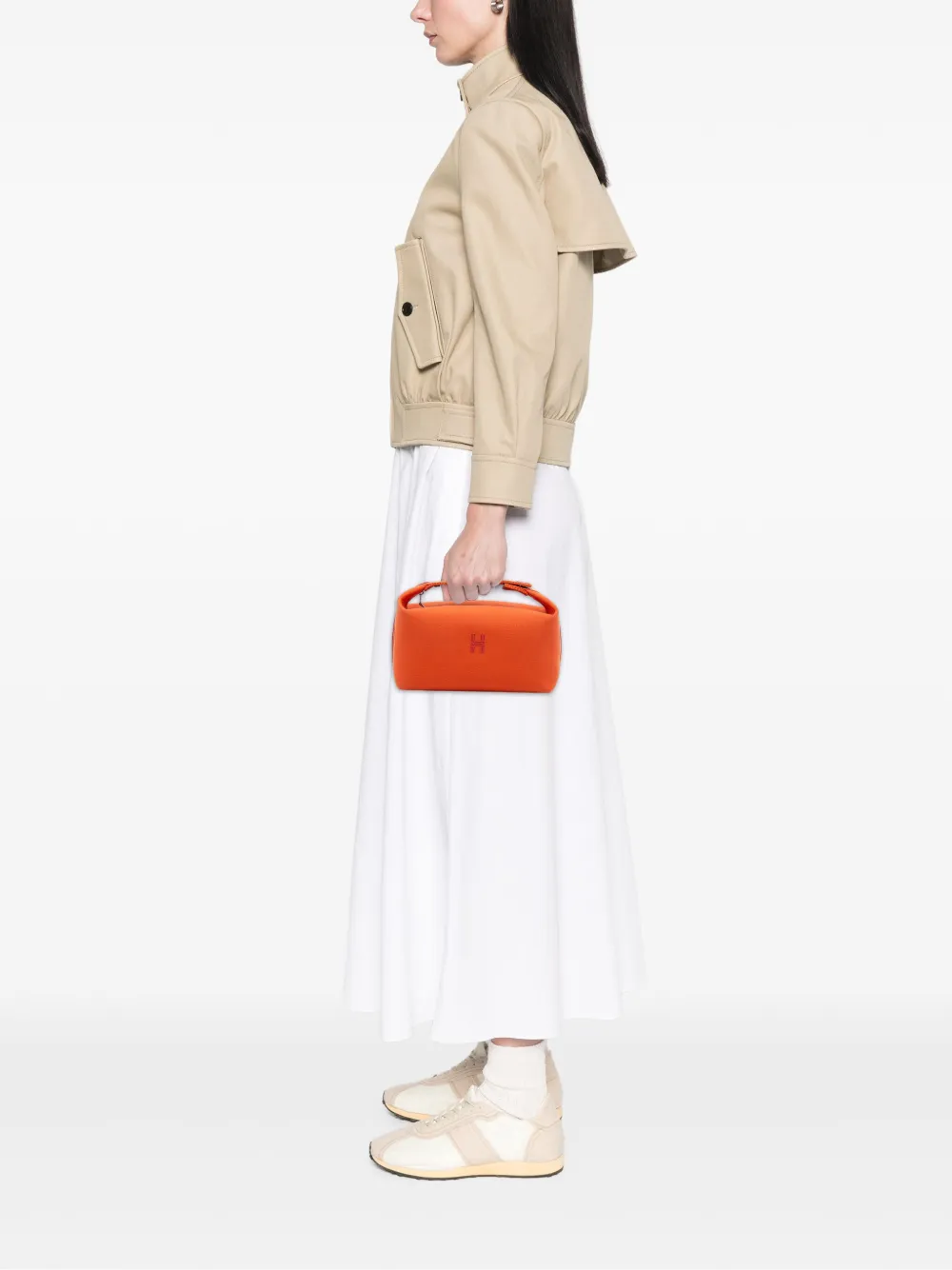 Hermès Pre-Owned 2020-2025 Large Canvas Bride A Brac Case vanity bag | Pre-Owned | Image 2