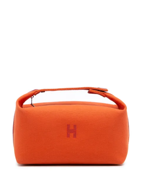 Hermès Pre-Owned 2020-2025 Large Canvas Bride A Brac Case vanity bag