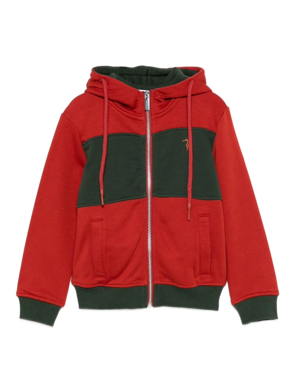 TRUSSARDI JUNIOR zip hoodie - Rosso
